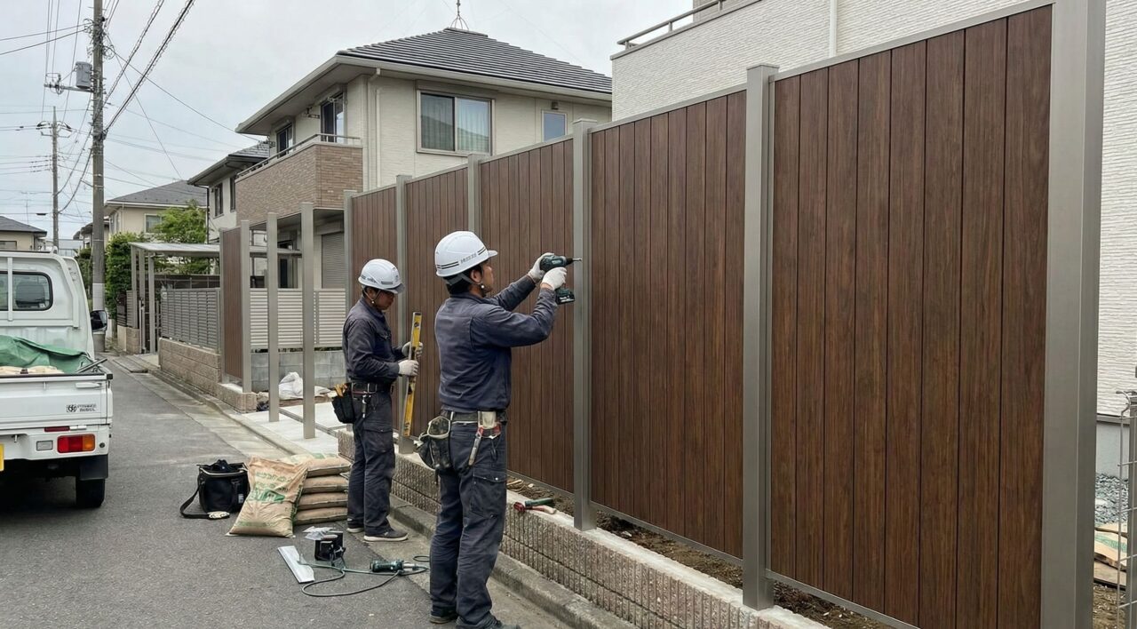 目隠しフェンス・ブロック塀工事の期間とトラブル対策